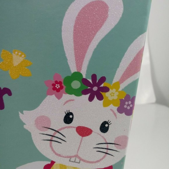 Easter Basket Bunny Rabbit Cardboard - Picture 7 of 13